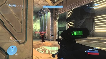 Halo 3 Back To Back No Scope Triple Kills In Team Snipers On Constuct! (Detroit Code)