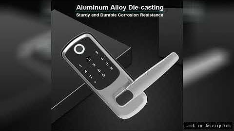 TTLOCK Wifi Electronic Smart Door Lock With Biometric Fingerprint / Password /Smart Card  / Key Unlo