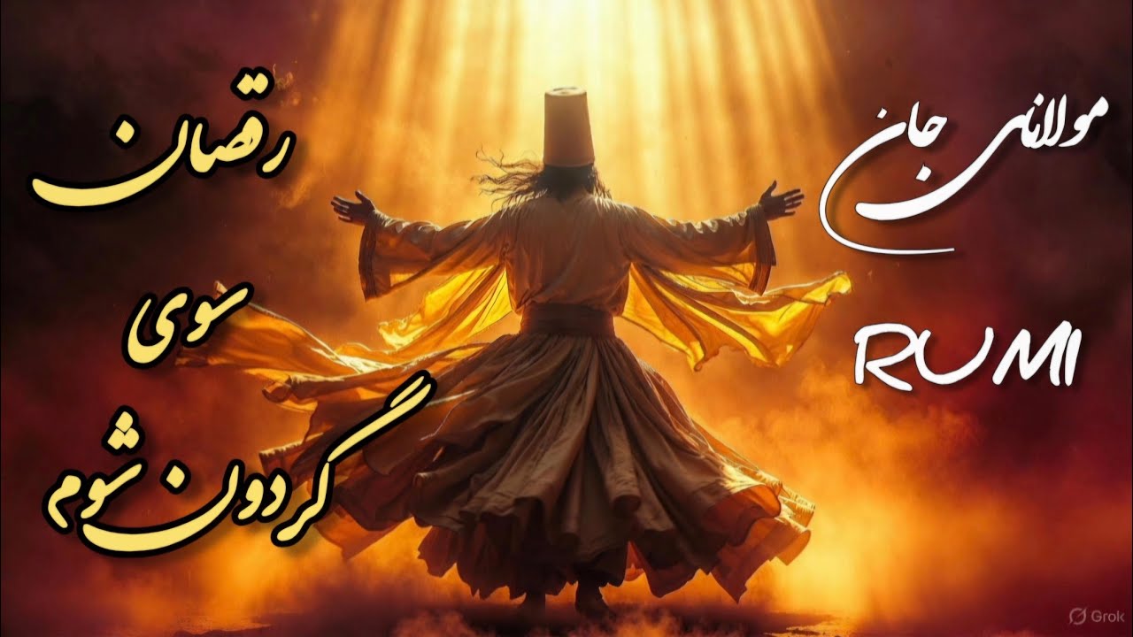 اگر از مرگ می ترسی، این غزل مولانا رو یکبار گوش کن | غزل ۸ دیوان شمس | Rumi Poetry Music
