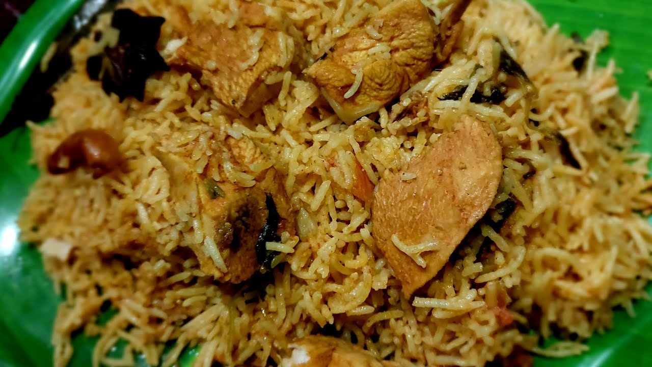 చికెన్ పలావు తయారీ Chicken Pulao In Electric Rice Cooker Chicken