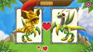BREEDING MANTIS DRAGON WITH MIGHTY MANTIS DRAGON