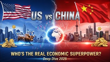 US vs China: Who’s the Real Economic Superpower? | Deep Dive 2025