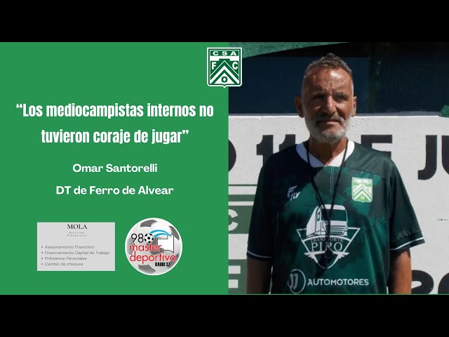 "Nadie fue más que nosotros" - Omar Santorelli