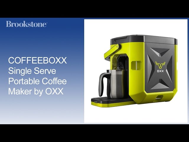 OXX Coffeeboxx - The World's Toughest Coffee Maker!