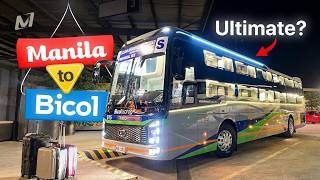 The Philippines' ULTIMATE Sleeper Bus to Bicol!
