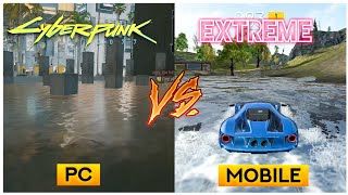 When A Mobile Game Destroys Cyberpunk 2077 With Just Water | Extreme Car Driving Simulator screenshot 3