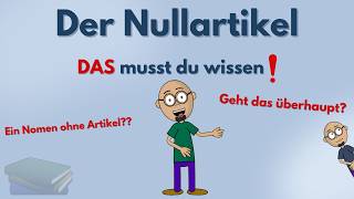 Der Nullartikel Das Musst Du Wissen Mein-Deutschbuch.de