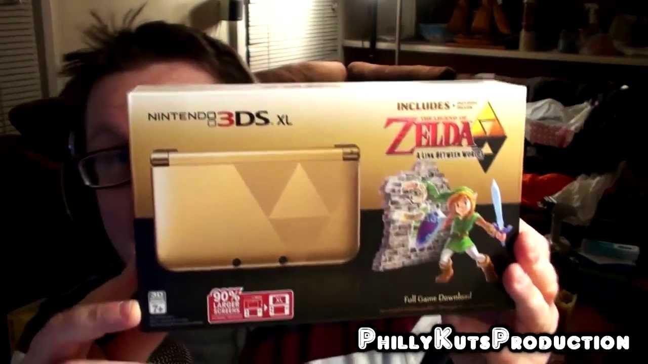 PhillyKutsProduction Channel Update 11 22 13 Ninten  WHAT!!! Zelda3DS XL Unboxing Preview
