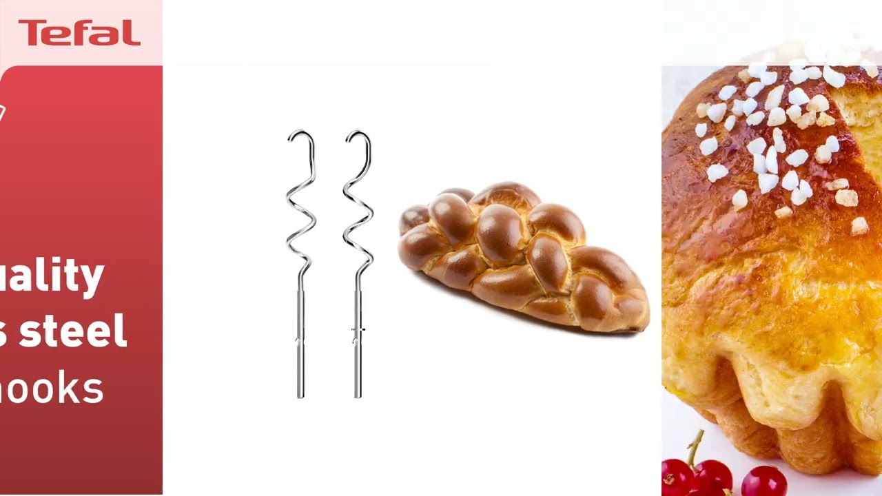 TEFAL Prep Mix ročni mešalnik s skledo HT464138