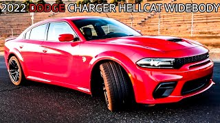 Match Highlights 2022 Dodge Charger Hellcat Widebody Red