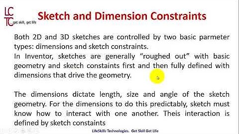 VIDEO 7 - MACHINE DESIGN WITH AUTODESK INVENTOR - CREATING SKETCHES AND PARTS   PART 1