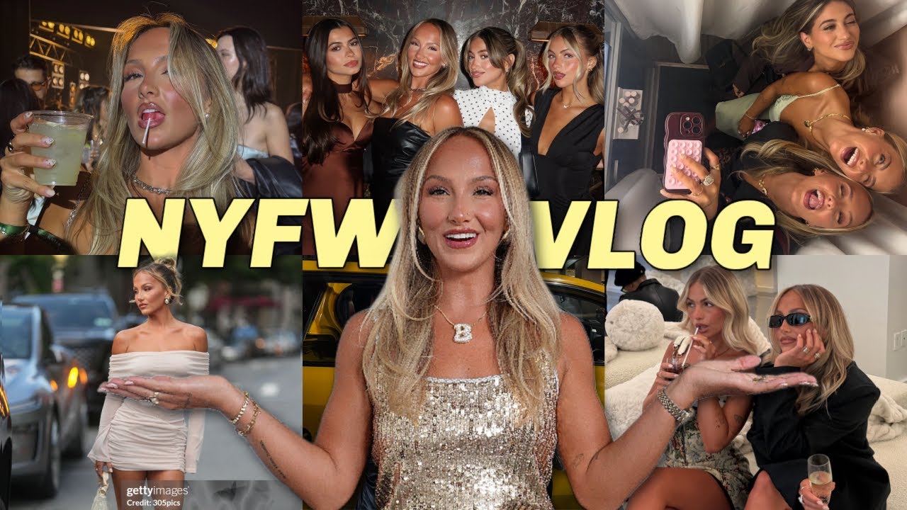 НЕДЕЛЯ МОДЫ В НЬЮ-ЙОРКЕ *с моими лучшими подругами* показы мод, ночевки, GRWM, за кулисами NYFW