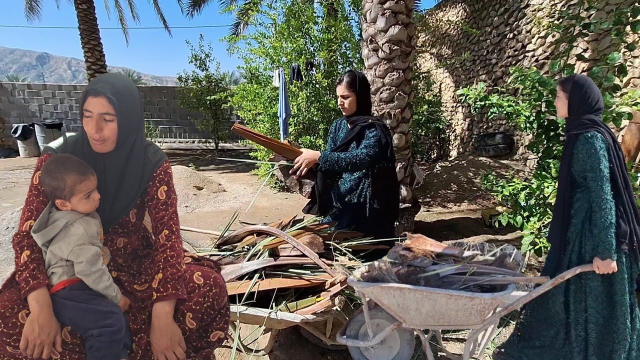 The story of Zahra, a nomadic girl who does chores for people to provide food