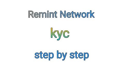 Remint kyc | Remint network kyc | remint network kyc process | remint network