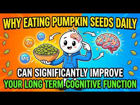 Why Eating Pumpkin Seeds Daily can significantly improve your Long Term Cognitive Function