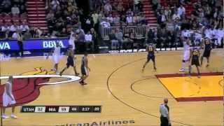 LeBron James 30 points 7 assists 9 rebounds vs Utah Jazz full highlights 12\/22\/2012 HD