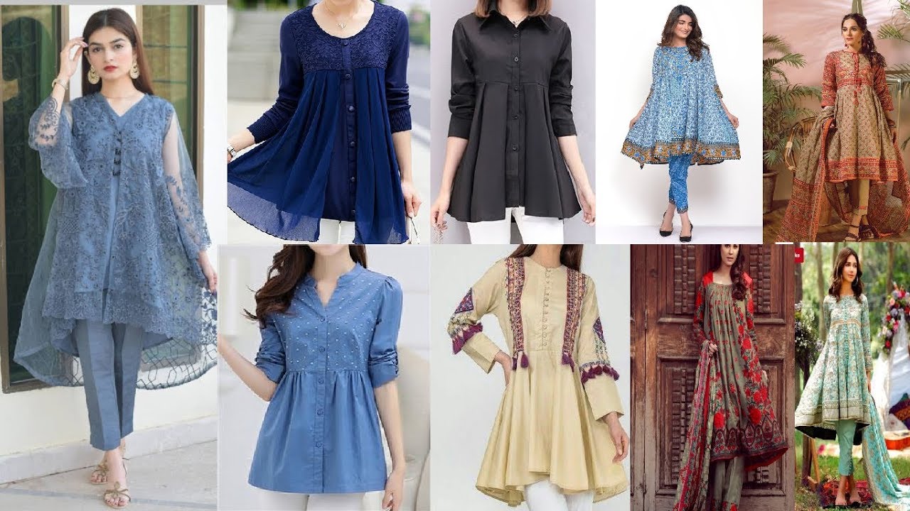 Best Pleated Kurtis Designs||Very Very latest upcoming fashion of ...