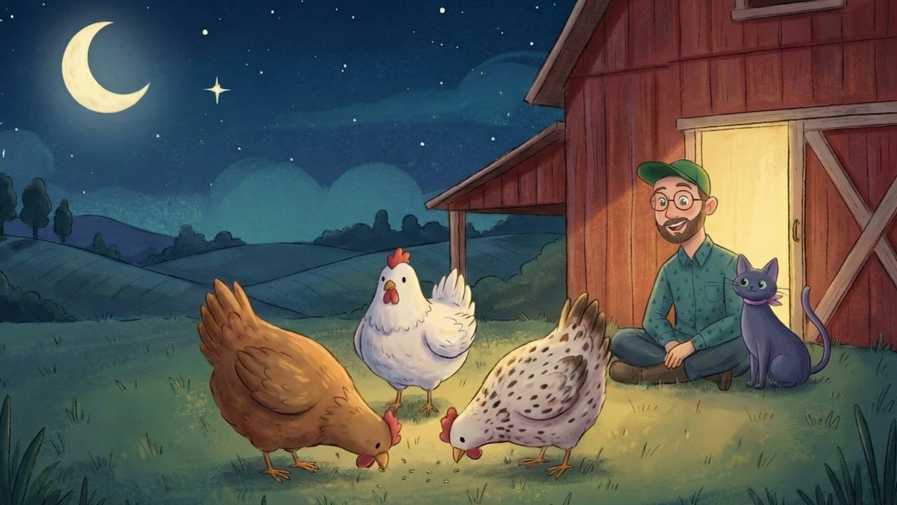 【おまとめ】【Bedtime】【Feeding the chickens】他２点 Chickens | Bedtime Story for Kids - YouTube