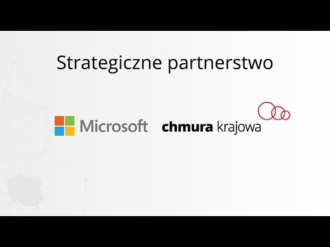 Chmura Krajowa ogłasza partnerstwo strategiczne z Microsoft