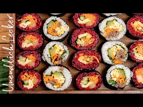 Video: Koreanisches Sushi