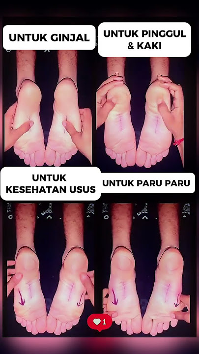 Titik pijat refleksi kaki