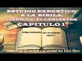 ESTUDIO A LA BIBLIA: LIBRO DE ECLESIASTÉS CAPITULO: 1