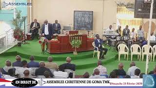 February 23, 2020, Sunday, Fr. Mbarushimana. Death, Christian Assembly of Goma tmk