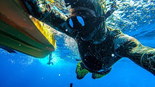 Spearfishing From Kayak | Epic Catch N Cook