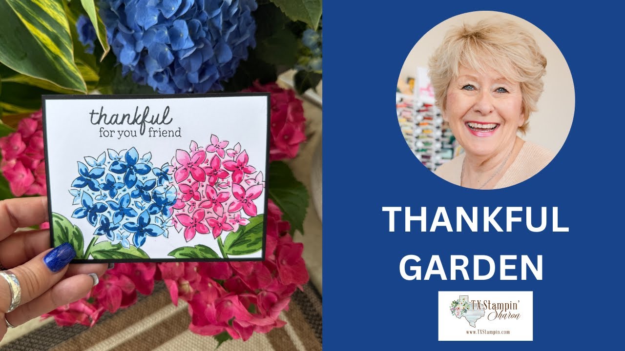 Crafting Cards with the Thankful Garden Bundle