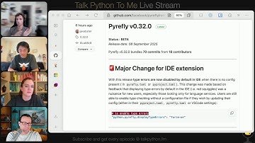 Pyrefly: Fast, IDE-friendly typing for Python - Talk Python to Me Ep. 523