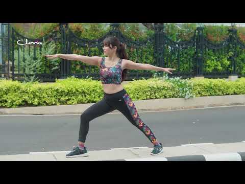 KhanZaadi Slays in Clovia’s Trendy Tropical Print Activewear | Starting at 499 - video from Clovia