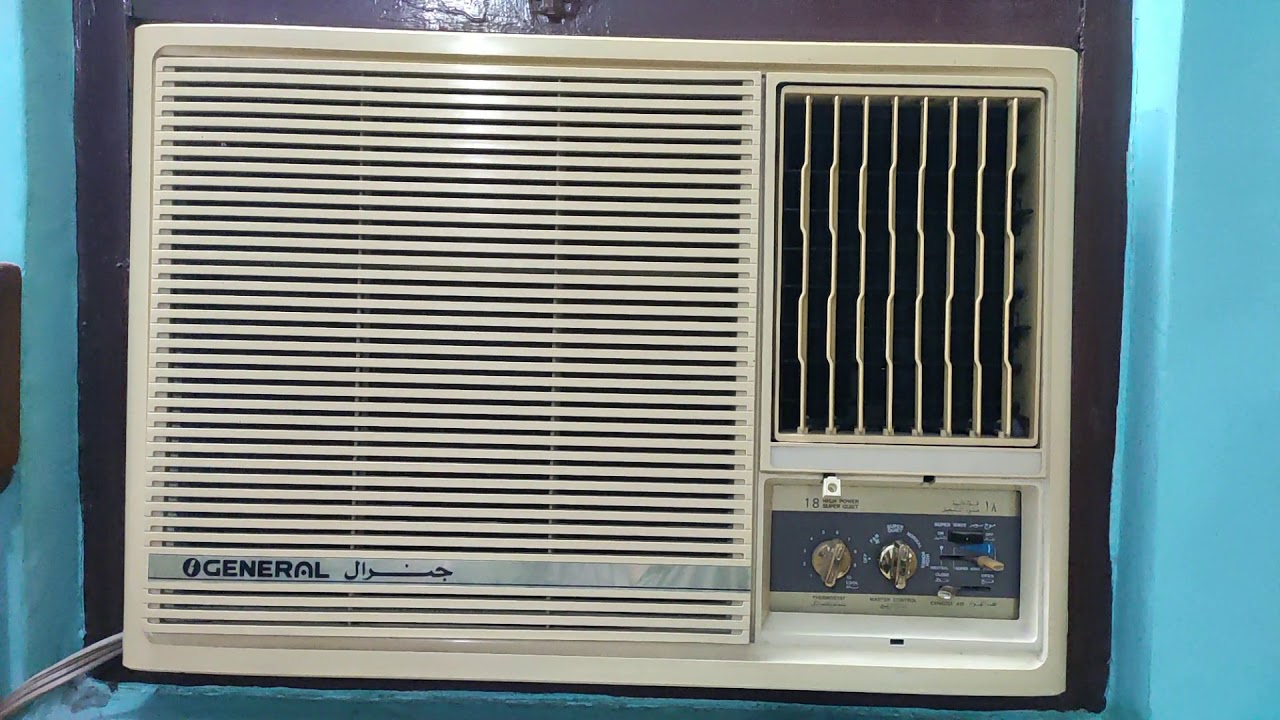 After 20 Years OGENERAL WINDOW AIR CONDITIONER 1.5 TON YouTube