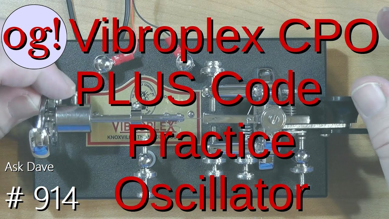 Генератор для практики кода Vibroplex CPO PLUS (