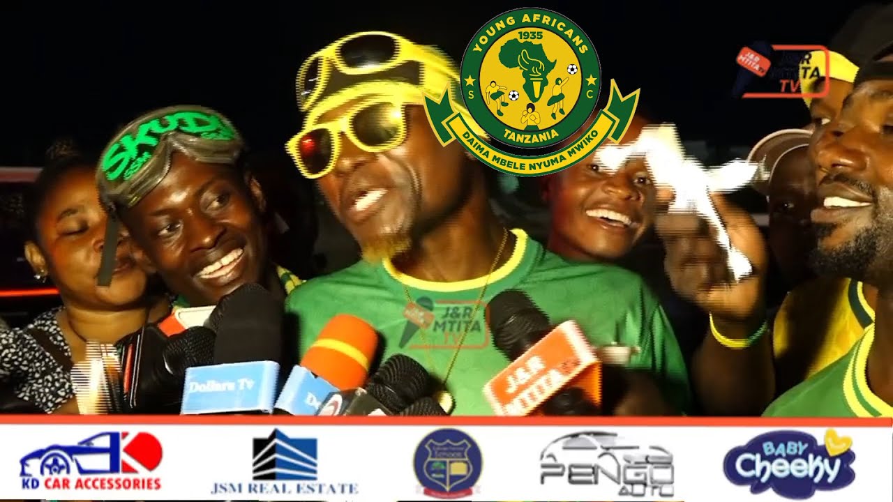 TAZAMA SHANGWE LA MASHABIKI WA YANGA KWA MKAPA BAADA YA KUIFUNGA KAIZER ...
