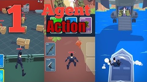 Agent Action. Android & IOS Gameplay Walkthrough. Part 1.