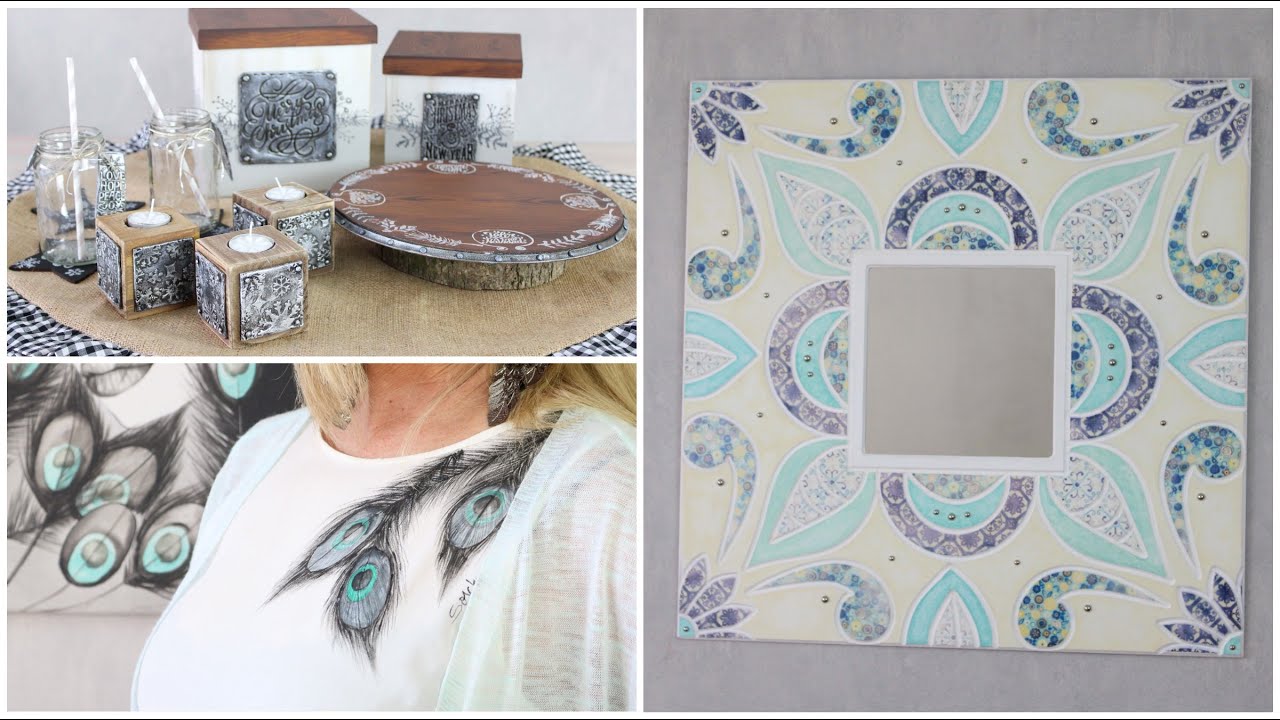 ManosalaObraTv 2019 Programa 99 - Ideas Navideñas - Pintar Tela - Pinta Facil