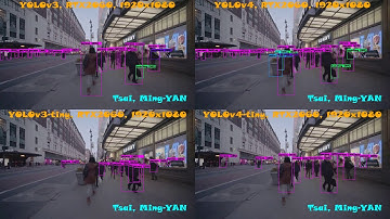 YOLOv4 vs YOLOv3 物件偵測模型較量 Object Detection Comparison｜2020【MY Computer Vision】