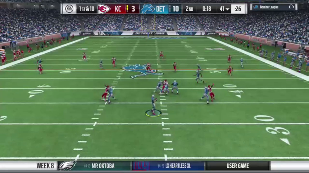 [Week 8] CB Marcus Peters Picks Off QB Matthew Stafford