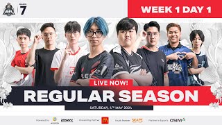 MPL SG Season 7 Regular Season Week 1 Day 1