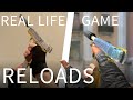 MOBILE GAME RELOADS IN REAL LIFE