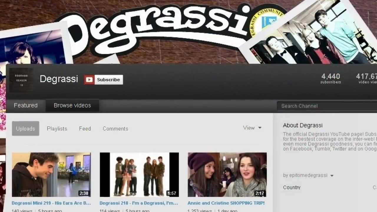 Degrassi All Access 3/18/13: Demetrius Joyette Hangout, Degrassi March Madness