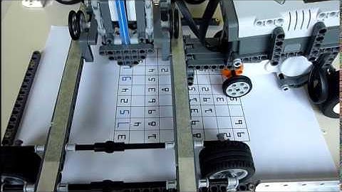 LEGO NXT Sudoku Roboter