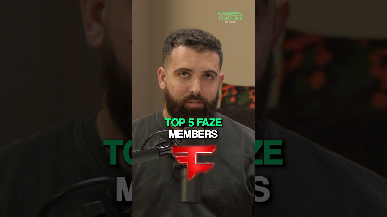 TOP 5 FaZe Members 🏆