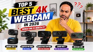 Best 4K Webcam in 2026: ELGATO vs INSTA360 vs OBSBOT vs LOGITECH  (The Real Winner) screenshot 5