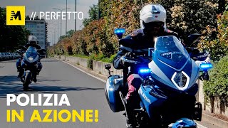 Polizia In Azione Con Loro A Sirene Accese In Emergenza A Milano La Vita Delle Nibbio