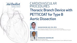 Thoracic Branch Device with PETTICOAT for Type B Aortic Dissection