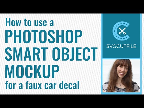 How to use a mockup in Photoshop - car mockup with smart object