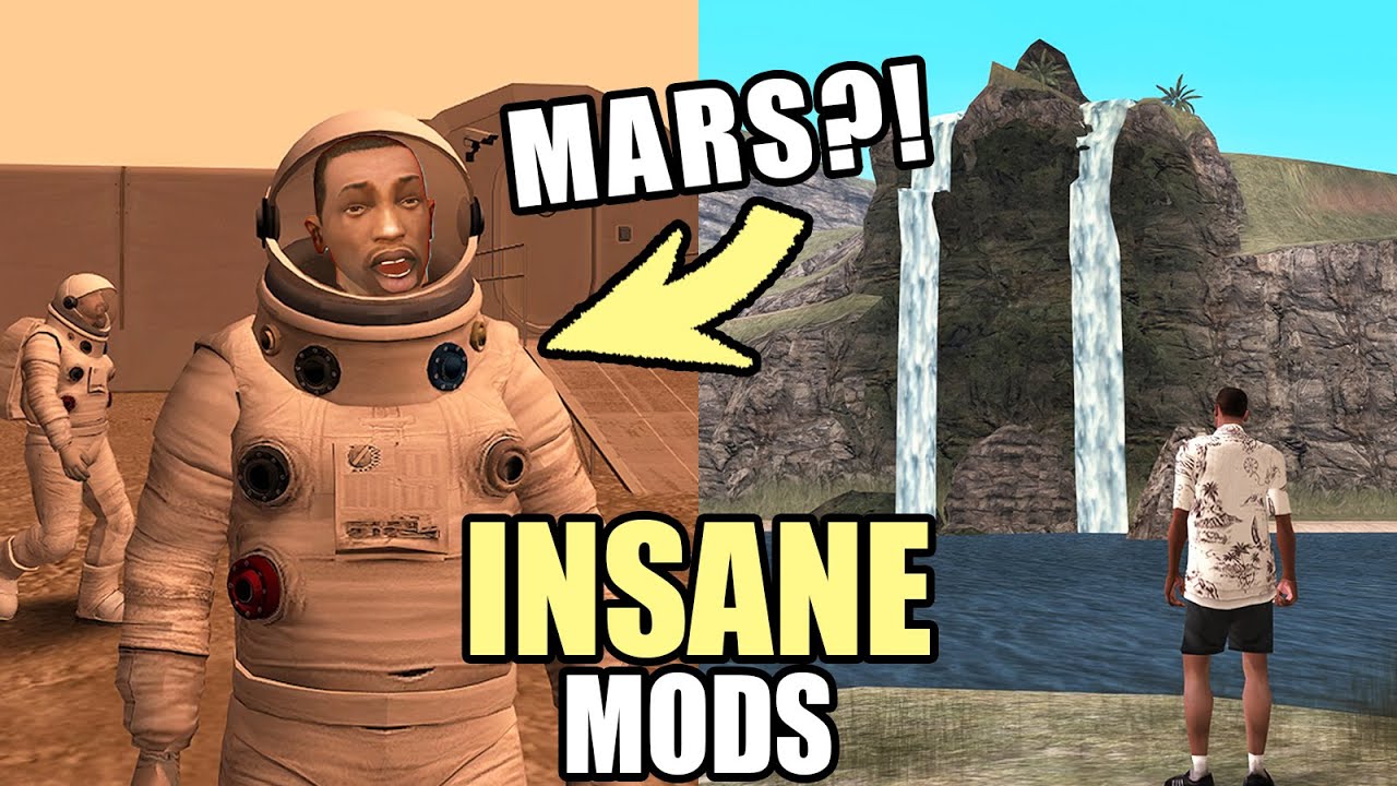 5 INSANE GTA San Andreas MODS You've NEVER Tried! 🔥