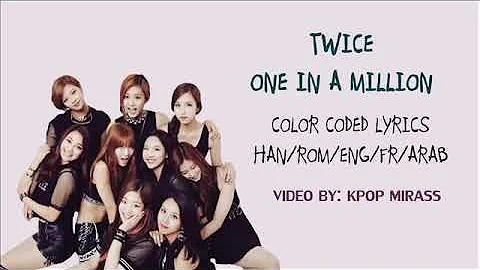 اغنيه توايس One A Milion مترجمه Mp3