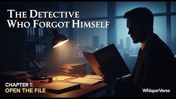 The Detective Who Forgot Himself – Chapter 1 | WhisperVerse Crime Thriller Audiobook | Lost Mind ✅
